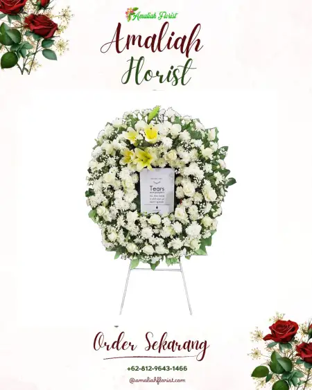 Krans Bunga Duka Penajam