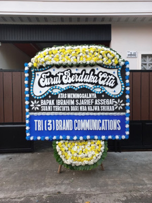Papan Bunga Duka di Penajam